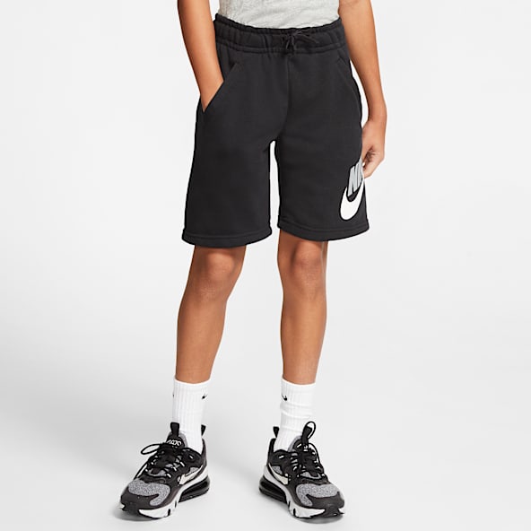 girl nike sweat shorts