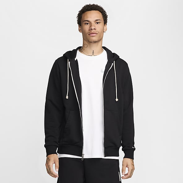 Nike Standard Issue Sudadera con gorro de básquetbol de cierre completo Dri-FIT para hombre