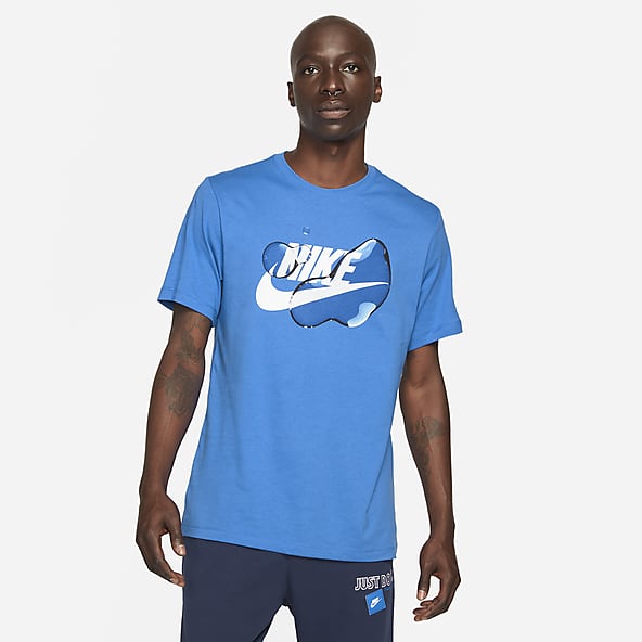 Dunkelblaues nike t shirt clearance