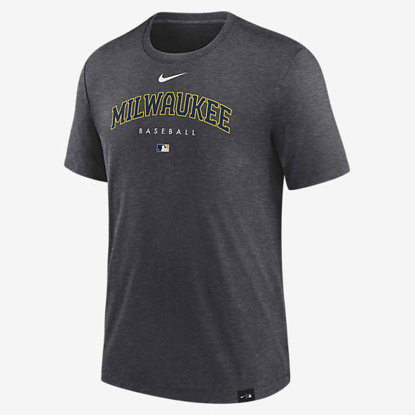 Gris Milwaukee Brewers. Nike US