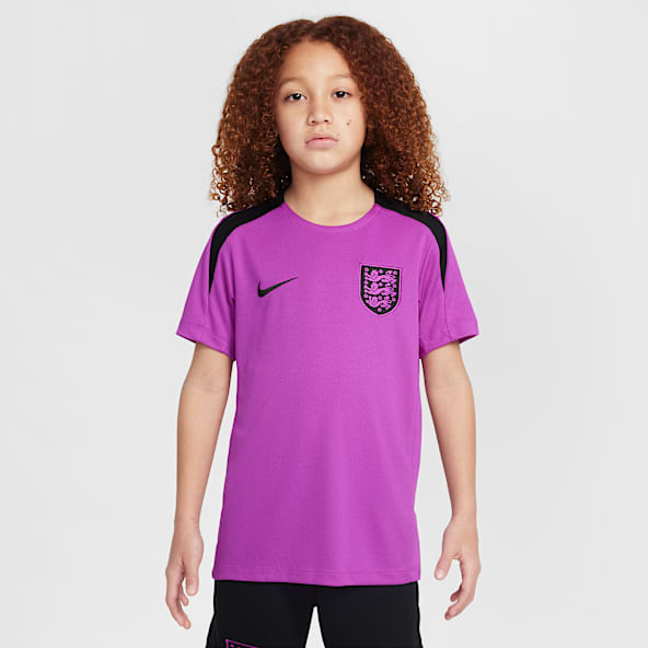 England Strike Older Kids' Nike Dri-FIT Football Short-Sleeve Top