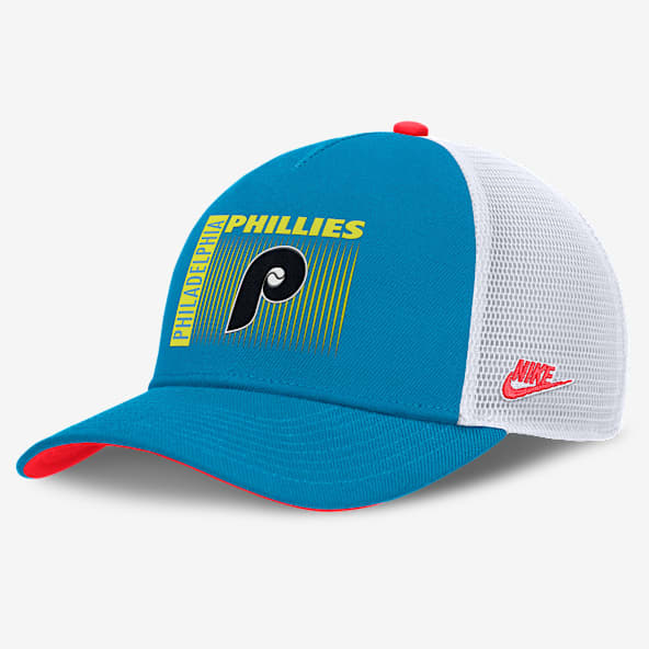 Philadelphia Phillies Neon 90s Rise Men's Nike Dri-FIT MLB Trucker Adjustable Hat