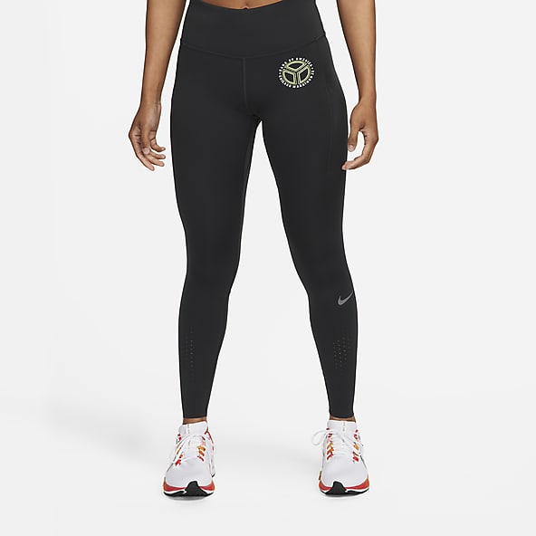 Nike Epic Luxe Run Division Flash Tight in Black Size Small