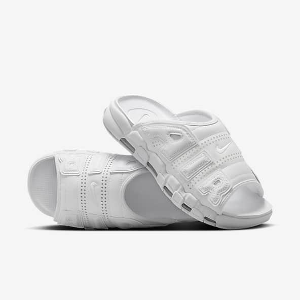 Men's White Sandals, Slides & Flip-Flops