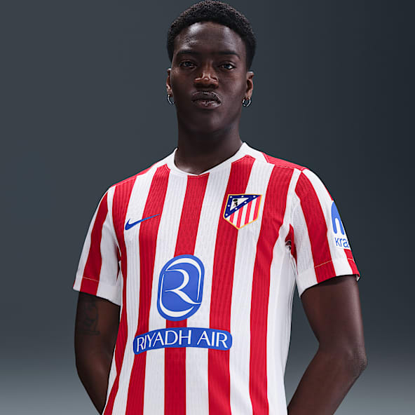 Atlético Madryt Match 2025/26 (wersja domowa) Męska autentyczna koszulka piłkarska Nike Dri-FIT ADV