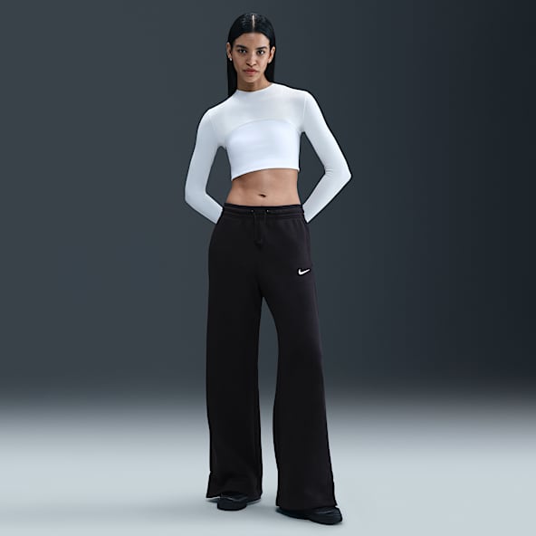 Nike Sportswear Phoenix Fleece Pantalon taille haute à jambes larges pour femme