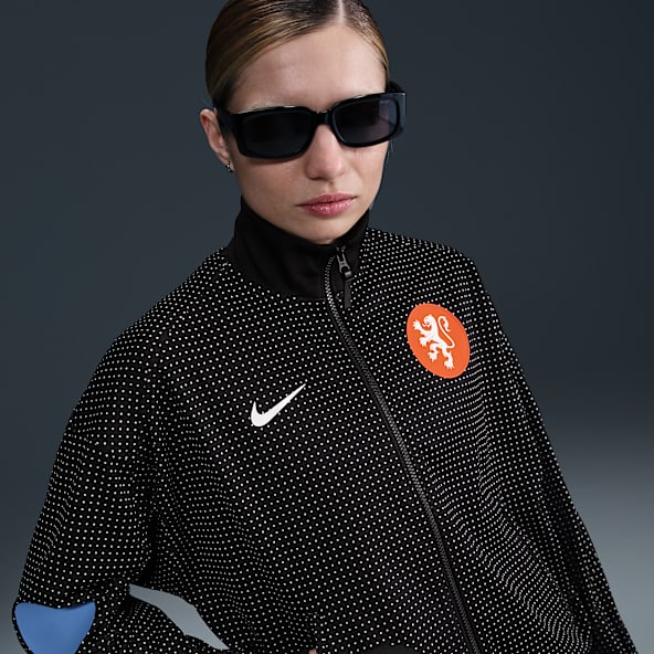 Academy Pro Países Bajos Chaqueta de fútbol Anthem Nike Dri-FIT - Mujer
