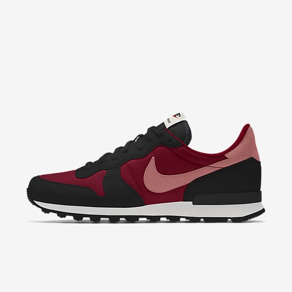 red and black nike shoes womens