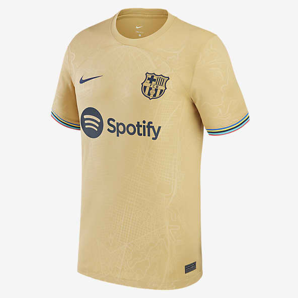 Dorsal Liso Temporada 2021-22 Barcelona Camiseta Adulto 1ª EQ 100% Poliéster Producto con Licencia FC Talla XL 