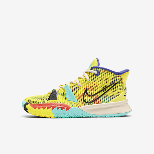 Yellow basketball shoes nike clearance