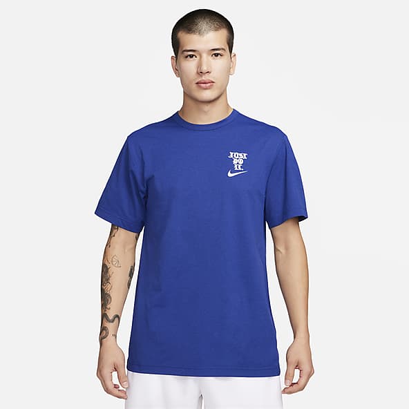 Nike Men's Pro Dri-Fit T-Shirt CZ1181, Blue Void