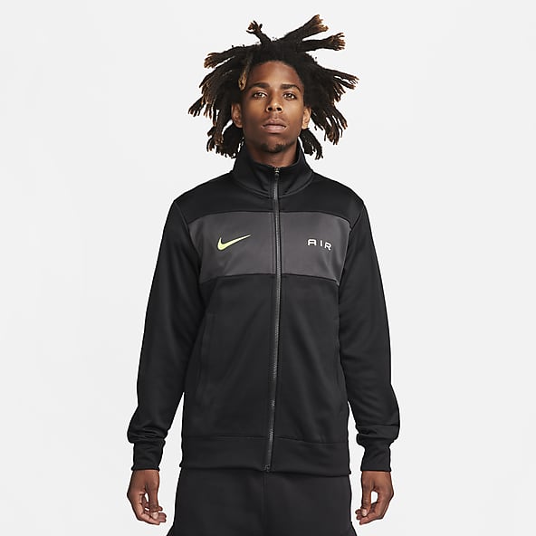 Nike black hoodie sales mens