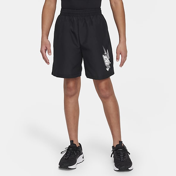 Boys black nike outlet shorts