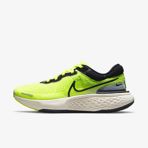 green and yellow nikes