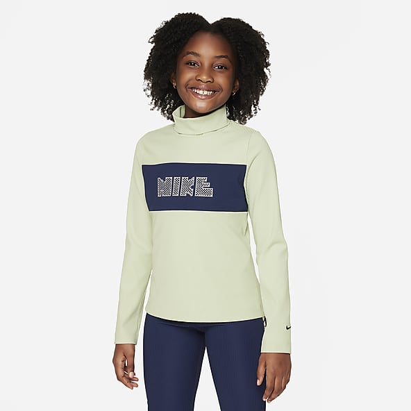 Nike Sportswear Older Kids' (Girls') Long-Sleeve Cropped Top. Nike CA