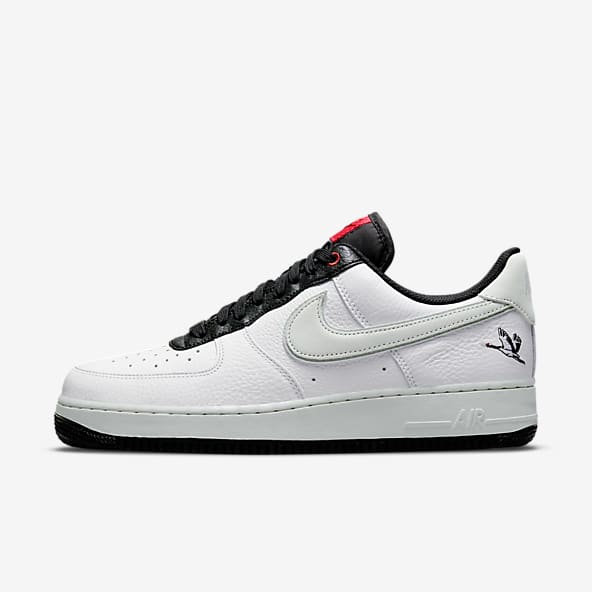 air force 1 uomo rosse e bianche