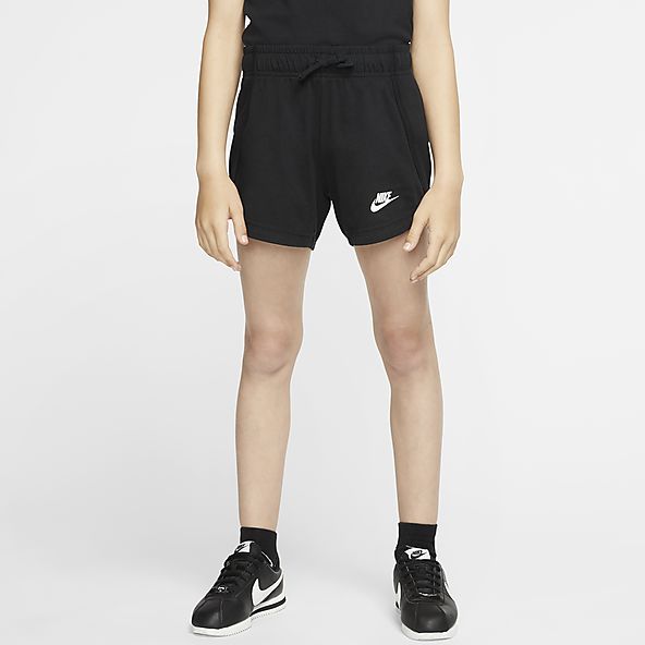 grey nike shorts girls