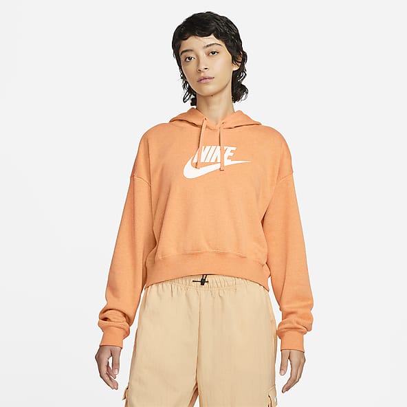 Orange Club Fleece Tops & T-Shirts. Nike.com
