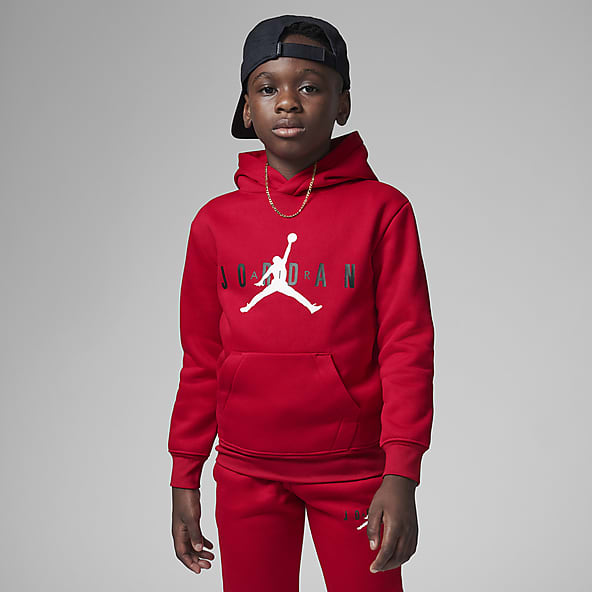Jordan Rojo con sin capucha. Nike ES