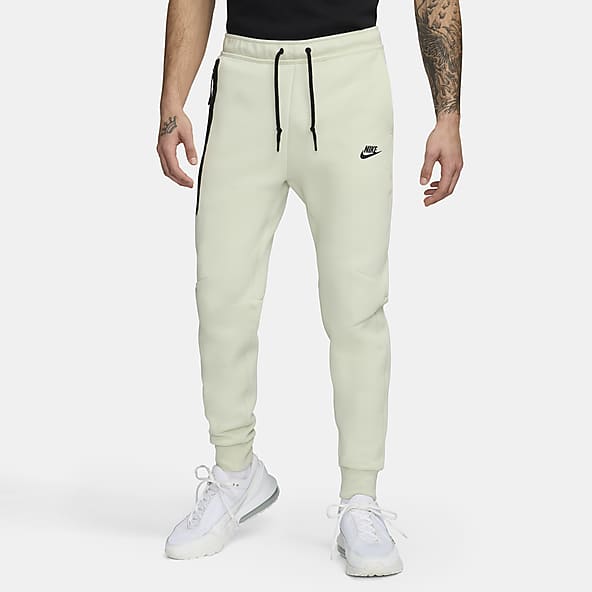Nike Sportswear Tech Fleece Jogger Pants Men Size M-L-XL Football Grey White