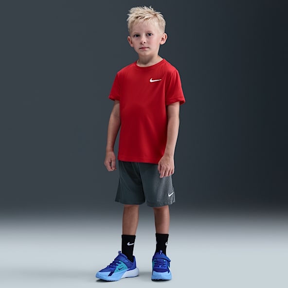 Nike Little Kids' Dri-FIT Multi Mesh Shorts