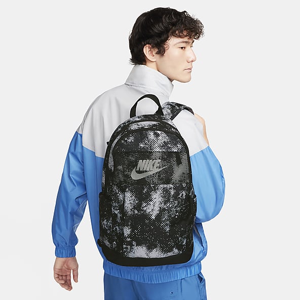 Nike Older Girls Mini Brasilia Backpack - Black/White | very.co.uk