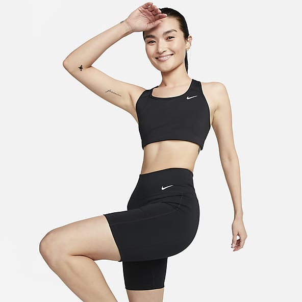 Nike One Women's High-Waisted 18cm (approx.) Printed Biker Shorts