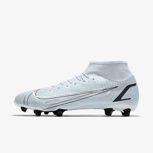 blue nike soccer boots