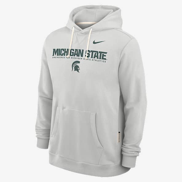 Michigan State Sideline Men's Nike Dri-FIT College Pullover Hoodie