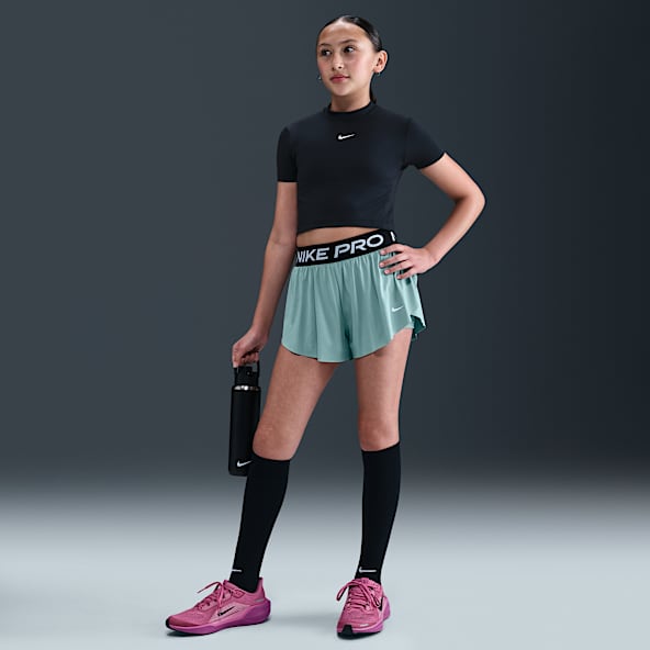 Nike Pro Short 2-en-1 Dri-FIT pour ado (fille)