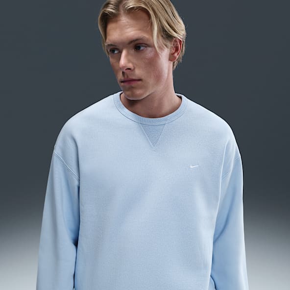 Nike Solo Swoosh Maglia a girocollo in fleece – Uomo