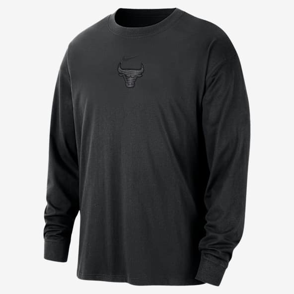 Chicago Bulls Courtside Premium Essential Męski T-shirt z długim rękawem Nike NBA