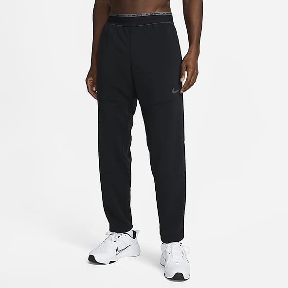 Mens Black Nike Tapered Gym Pants  Life Style Sports