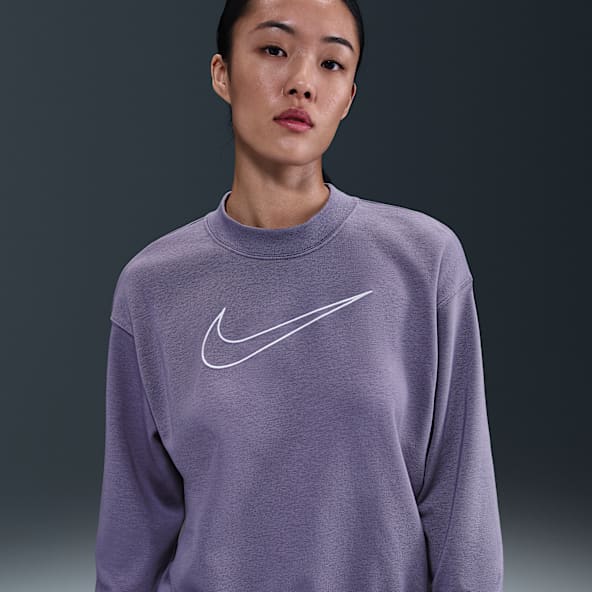 Nike Dri-FIT Get Fit Women's Graphic Crewneck Sweatshirt
