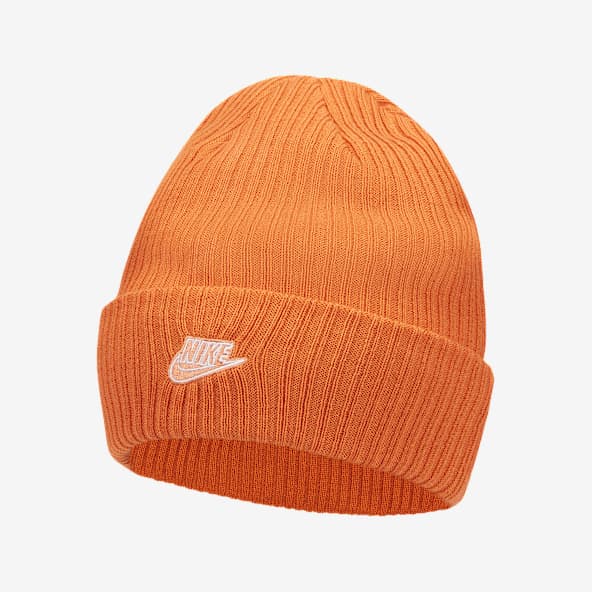 nike orange beanie