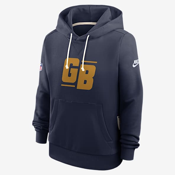 Green Bay Packers Alt Pack Women's Nike Dri-FIT NFL Pullover Hoodie