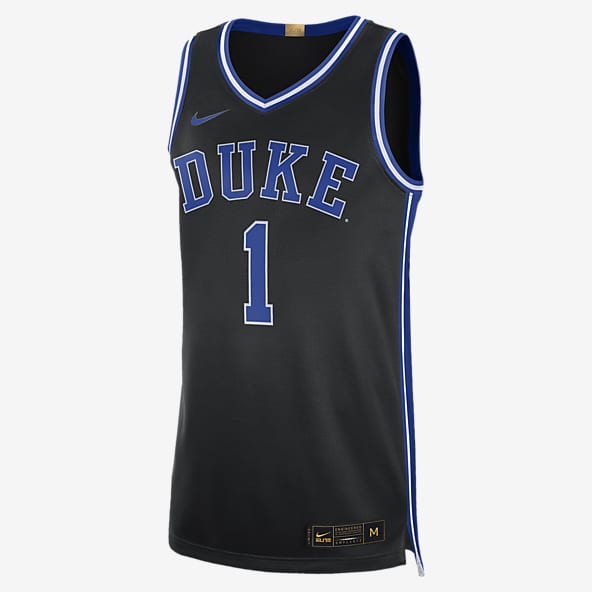Nike Elite Duke Blue Devils #1 USA Flag Jersey Sewn Authentic