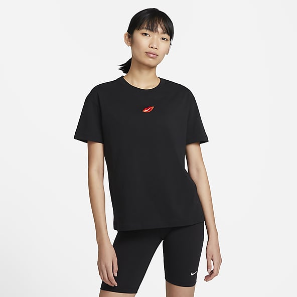 Black nike gym top womens Clearance