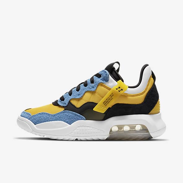 nike bleu jaune