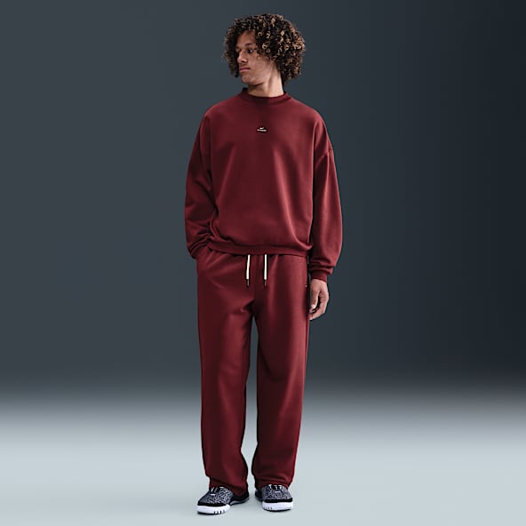Nike Standard Issue Nike Standard Issue Men's Therma-FIT Brushed Open-Hem Basketball Pants