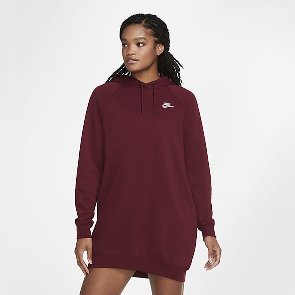 red nike sweaters womens