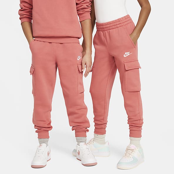Quince Flowknit Mid-rise Jogger in Red