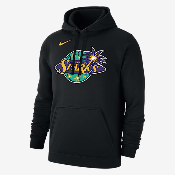 Los Angeles Sparks Club Men's Nike WNBA Fleece Pullover Hoodie