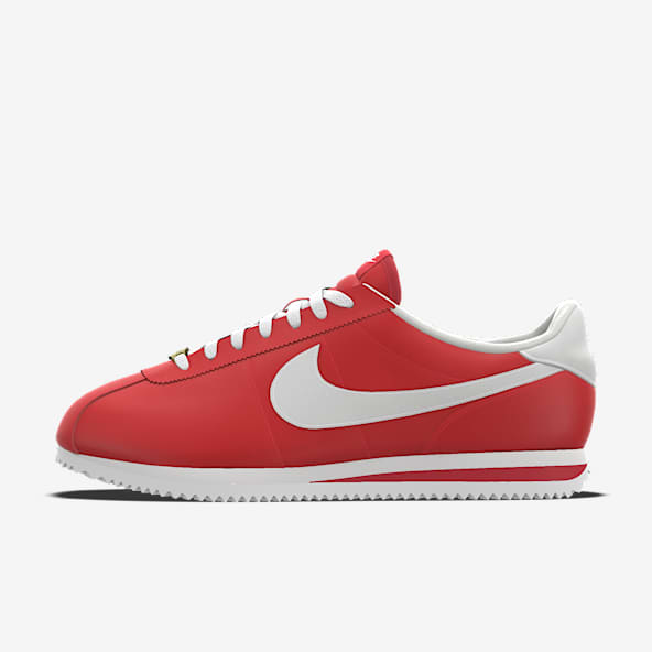 nike cortez mens red swoosh