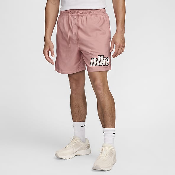 mens pink shorts nike