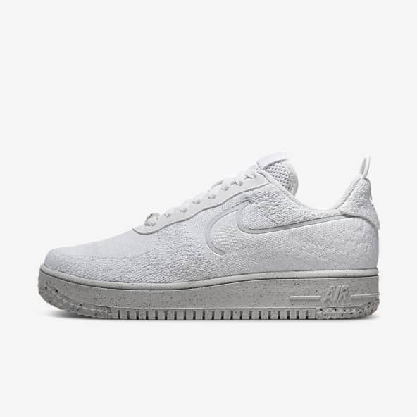 Nike air force on sale 1 flyknit blanco