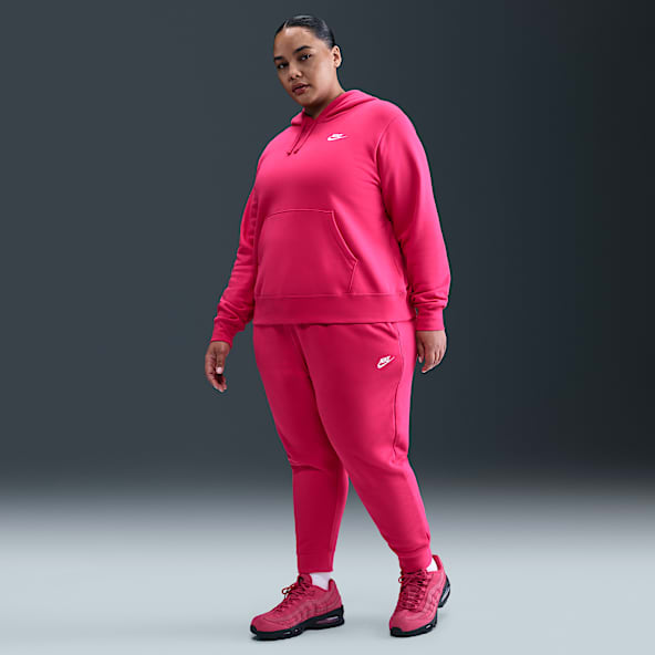 Nike Sportswear Club Fleece Women's Mid-Rise Joggers (Plus Size)