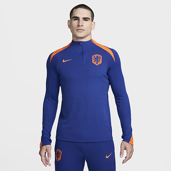 Países Bajos Strike Elite Camiseta de entrenamiento de fútbol de tejido Knit Nike Dri-FIT ADV - Hombre