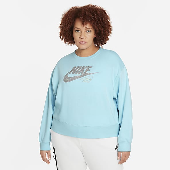 nike sweatshirts women's blue