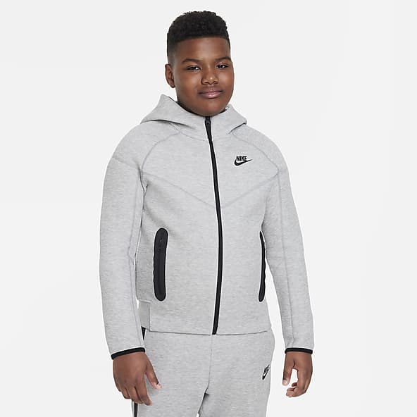 Survêtement enfant Nike Sportswear en molleton - Coloris gris ou noir